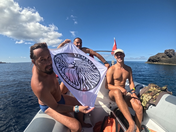 Apnea in barca a vela